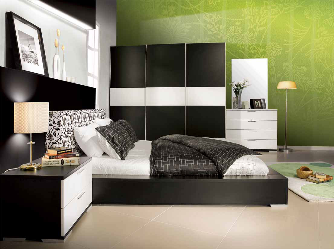 Black White Bedrooms Pure Drama Co Design